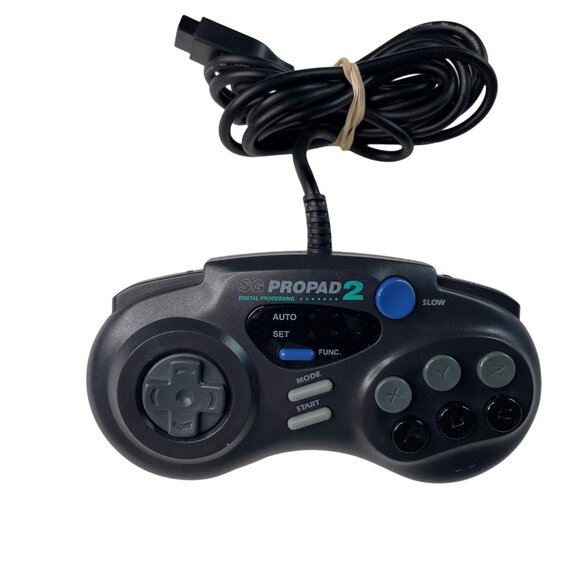SG Propad 2 Controller Sega Genesis SV 439 Digital Processing  Black u - Picture 1 of 5